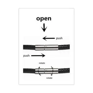 Glory Qin Cadena de cordón de cuero cuerda de seda de_2