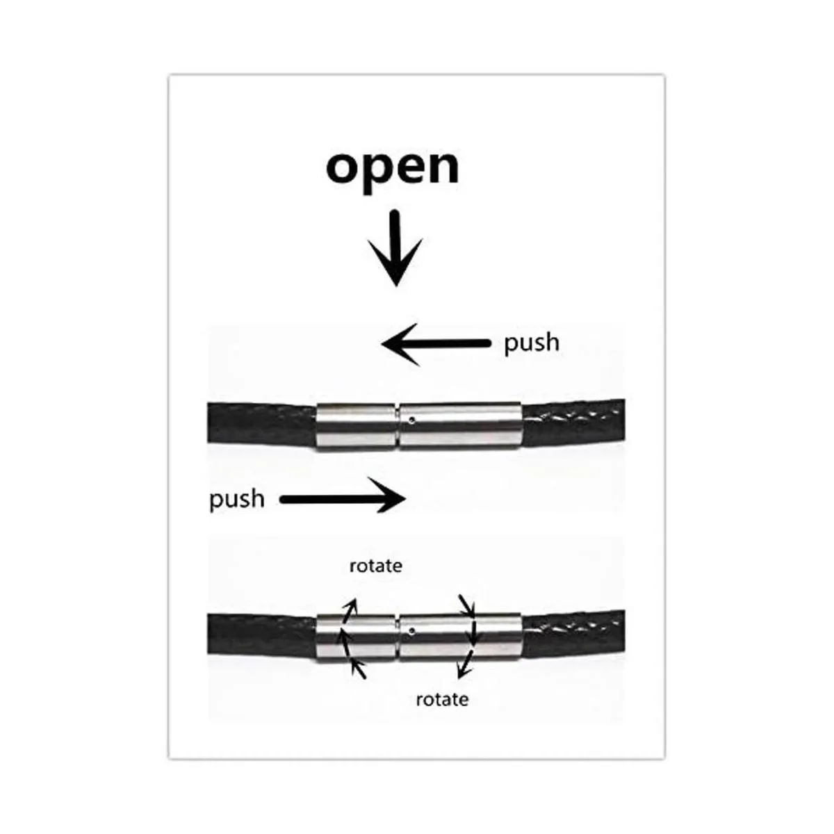 Glory Qin Cadena de cordón de cuero cuerda de seda de_2