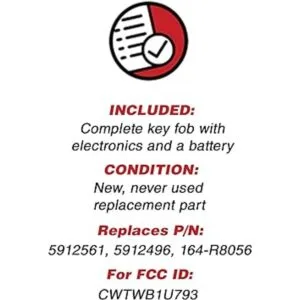 KeylessOption Llave de repuesto para llave de coche F150_3