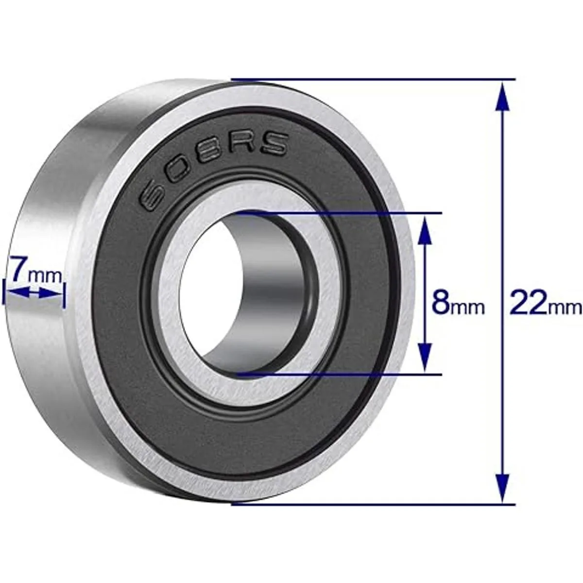 ANCIRS Paquete de 20 rodamientos de bolas 6082RS_2