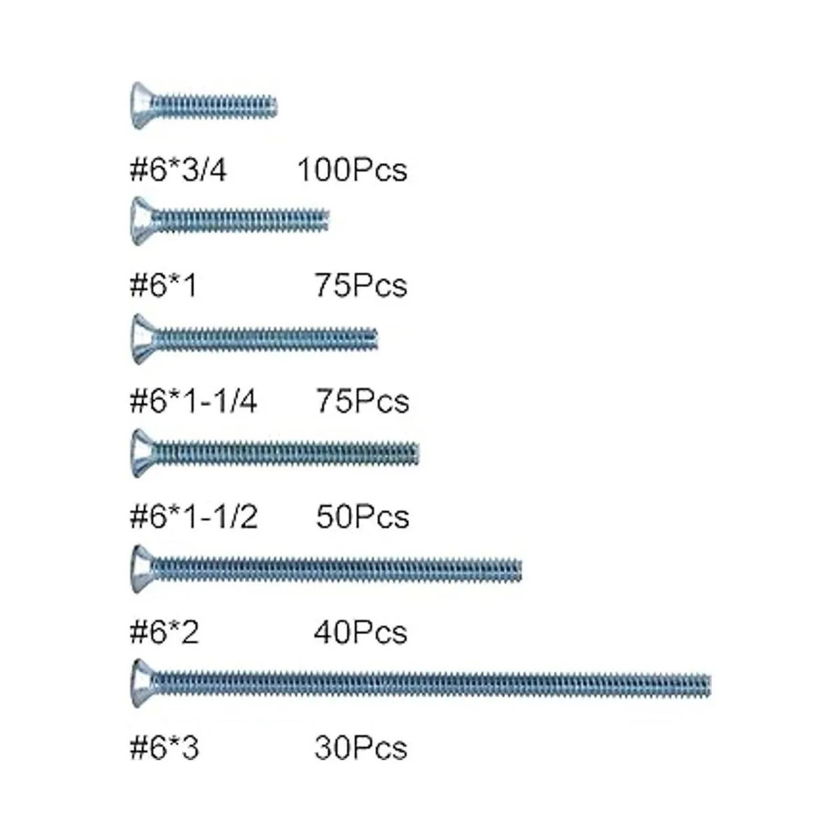 T.K.Excellent Kit de tornillos para máquina de_2