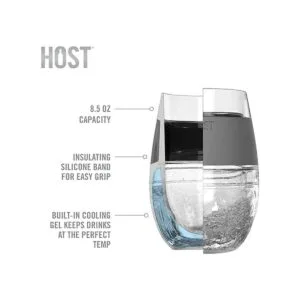 Host 7421 Copa de refrigeración para congelación de vino_5