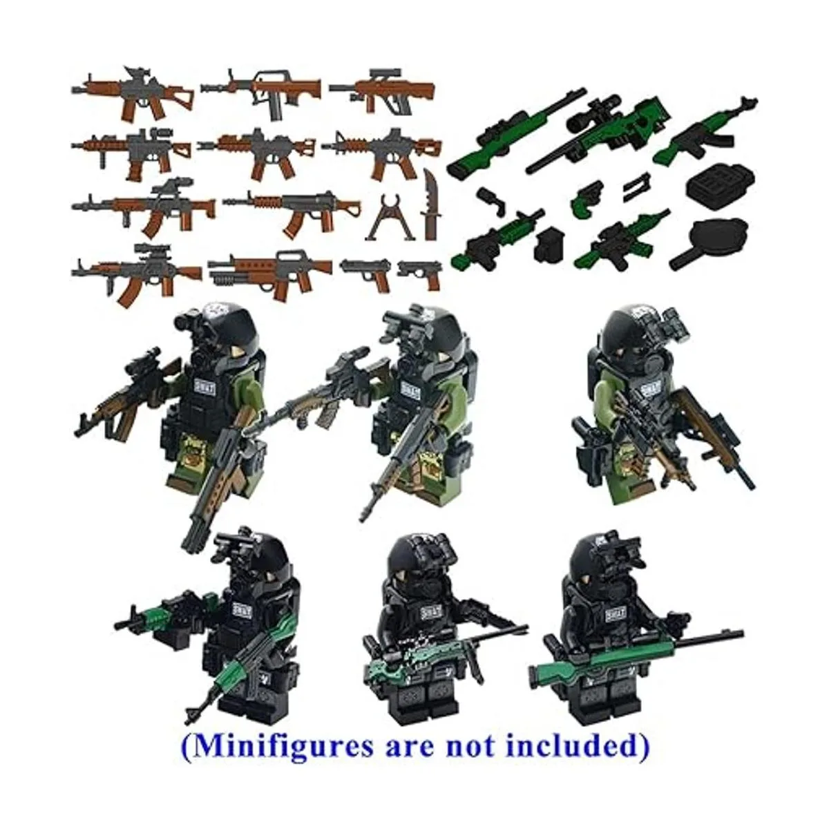 Paquete de armas 225 accesorios juego de armas_3