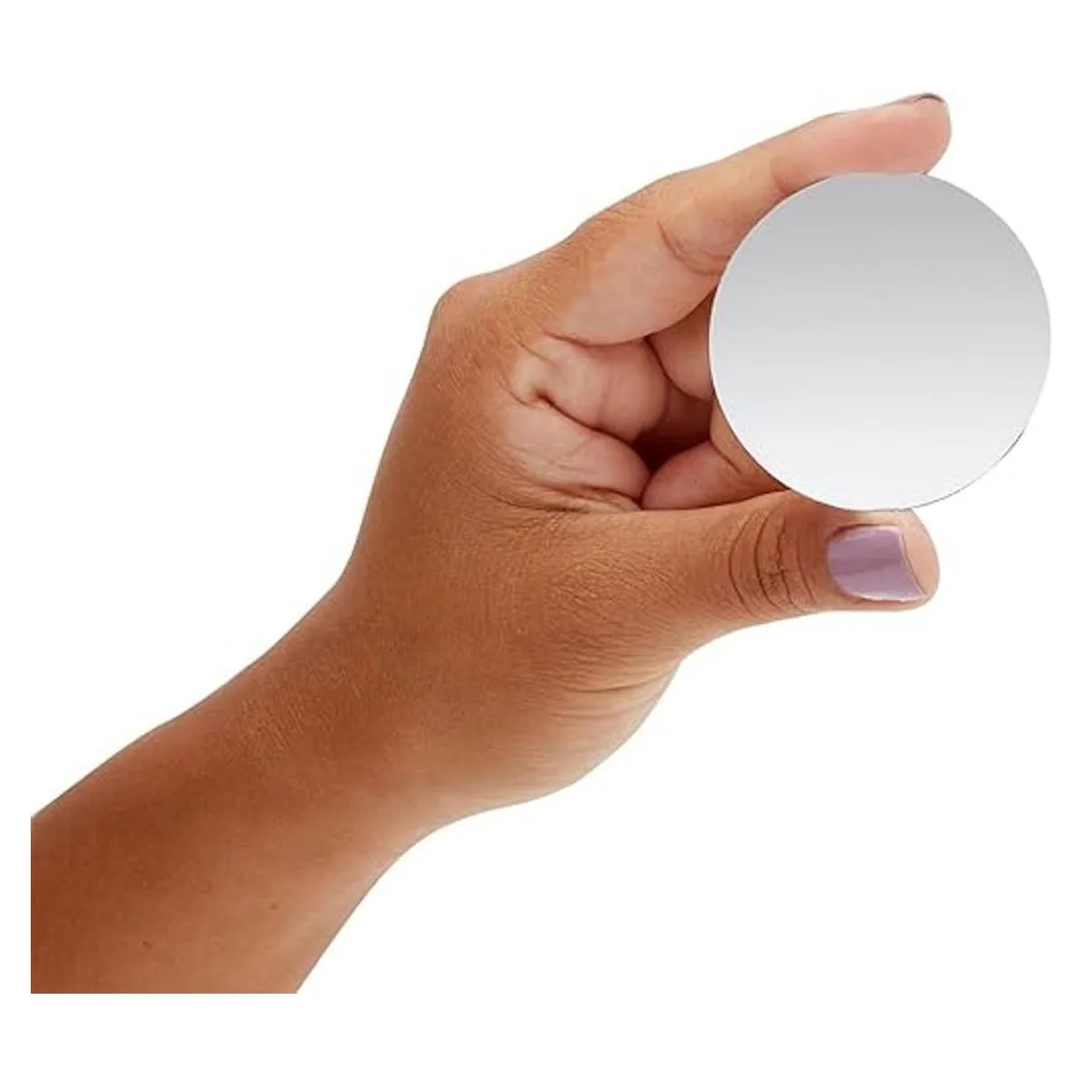 Juvale Azulejos de espejo circular de 2 pulgadas_4