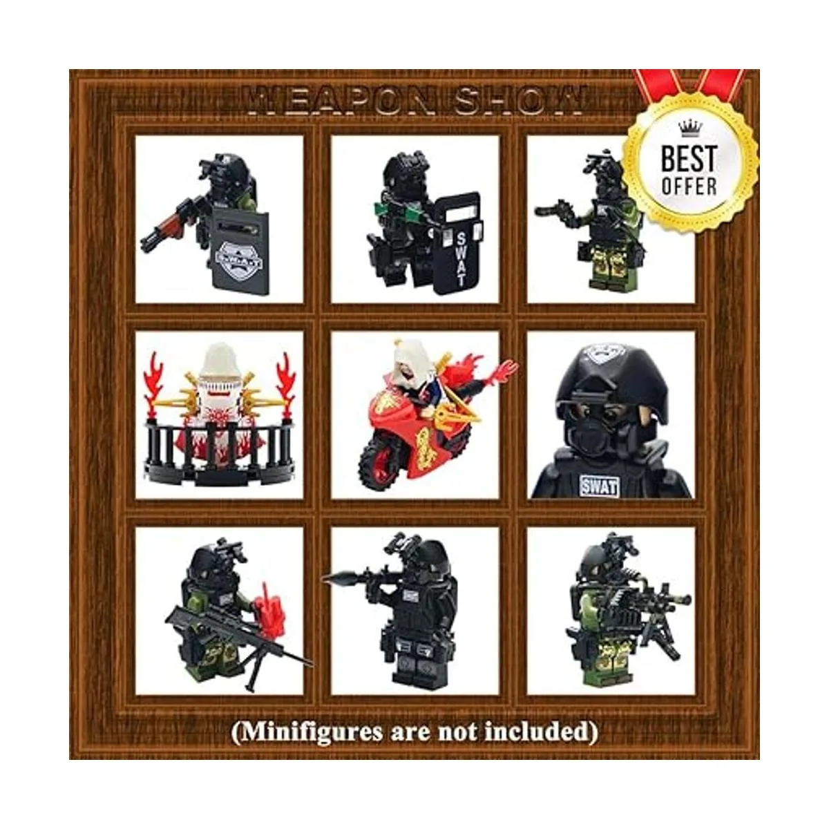 Paquete de armas 225 accesorios juego de armas_2