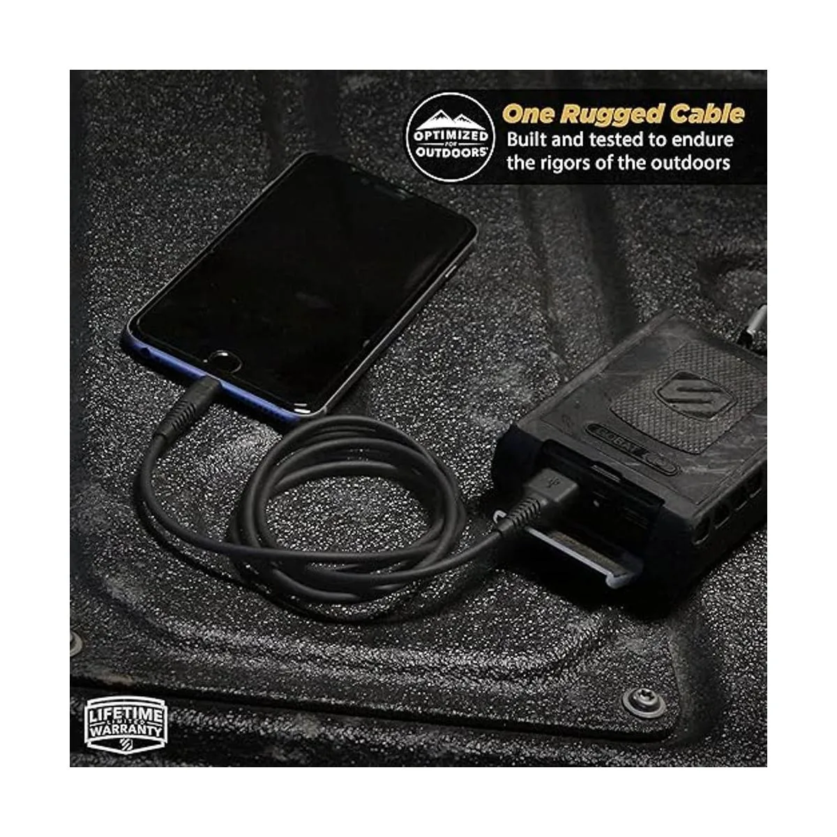 SCOSCHE HDI310WT Strikeline Cable resistente de carga y_5