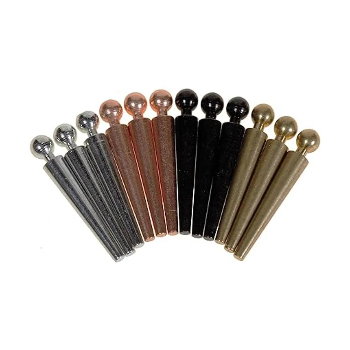 Juego de 12 pinzas de metal para cribbage de lujo para_5