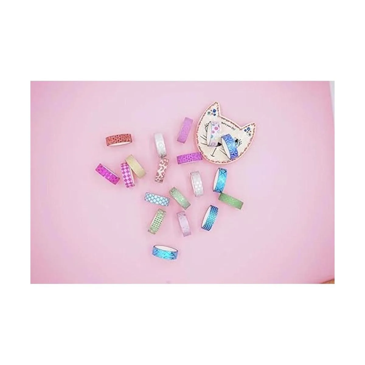 Phantomon Washi Juego de 30 rollos de cinta decorativa_6