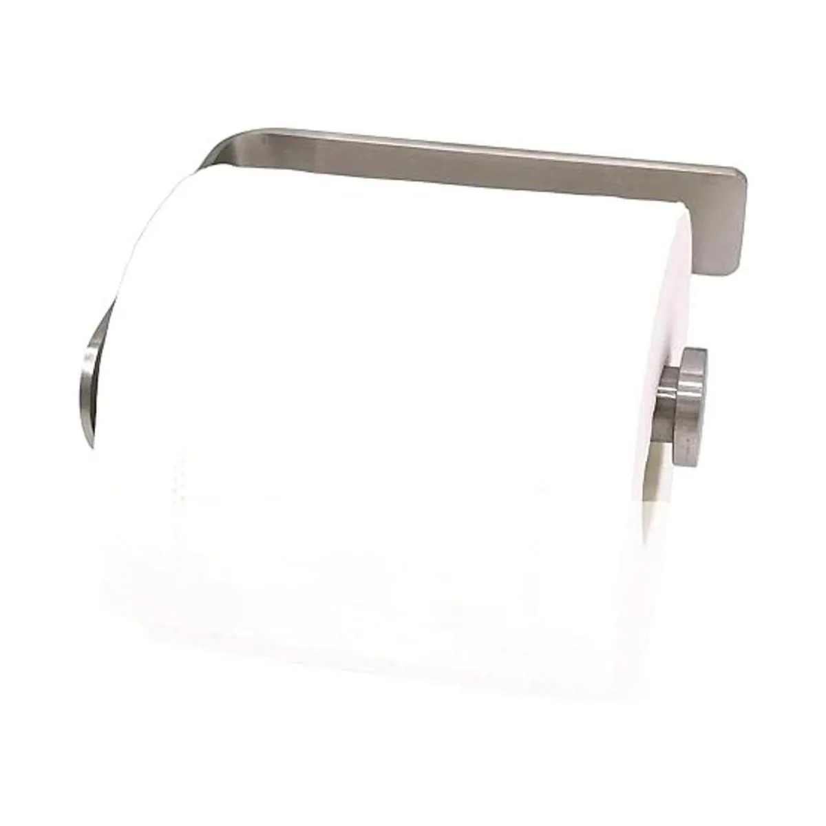 Lofekea Soporte de pared para papel higiénico acero_3