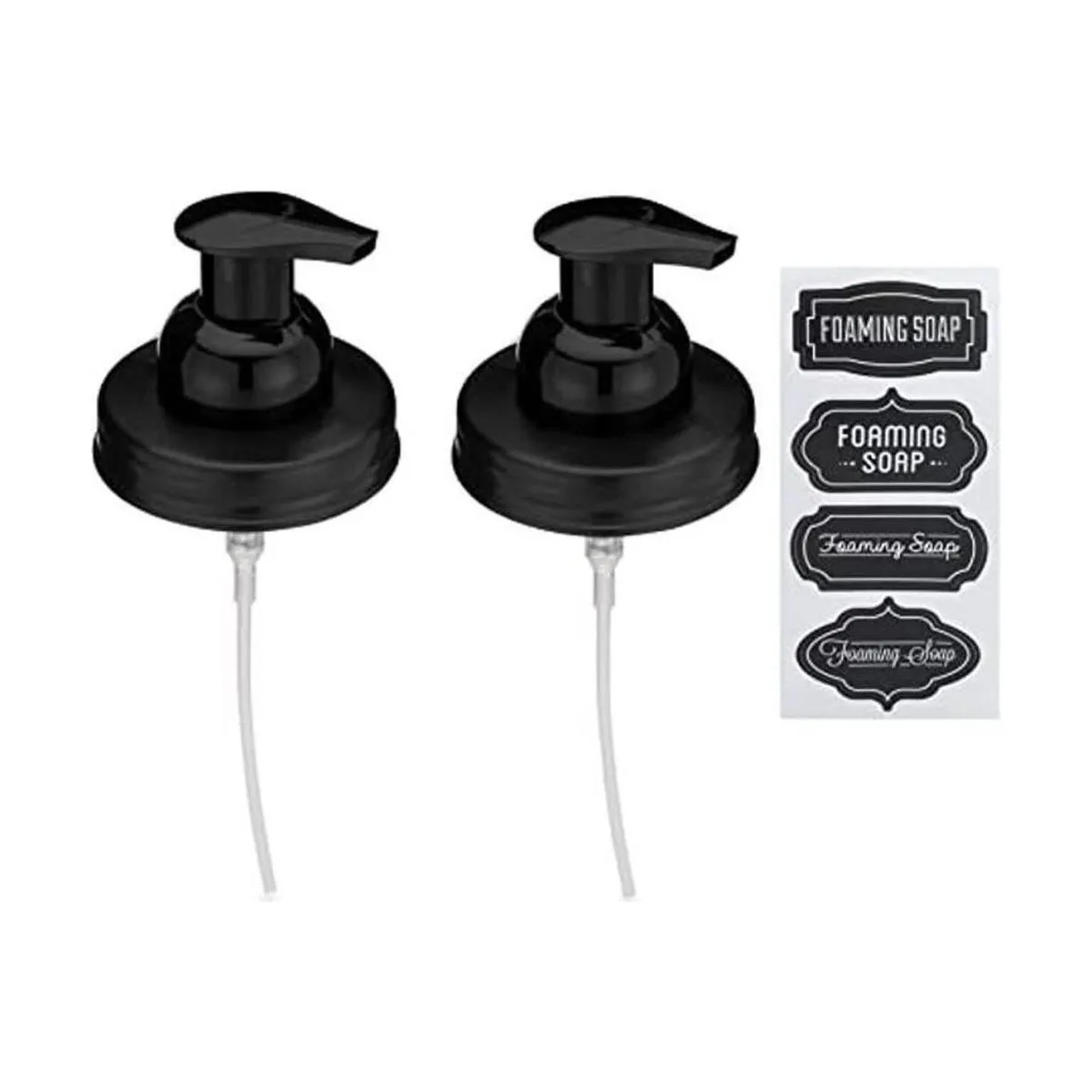 Jarmazing Products Mason Jar Tapas dispensadoras de jabón_1