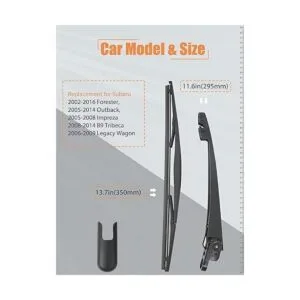 Escobilla de limpiaparabrisas trasero para Subaru_2