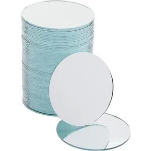 Juvale Azulejos de espejo circular de 2 pulgadas_6