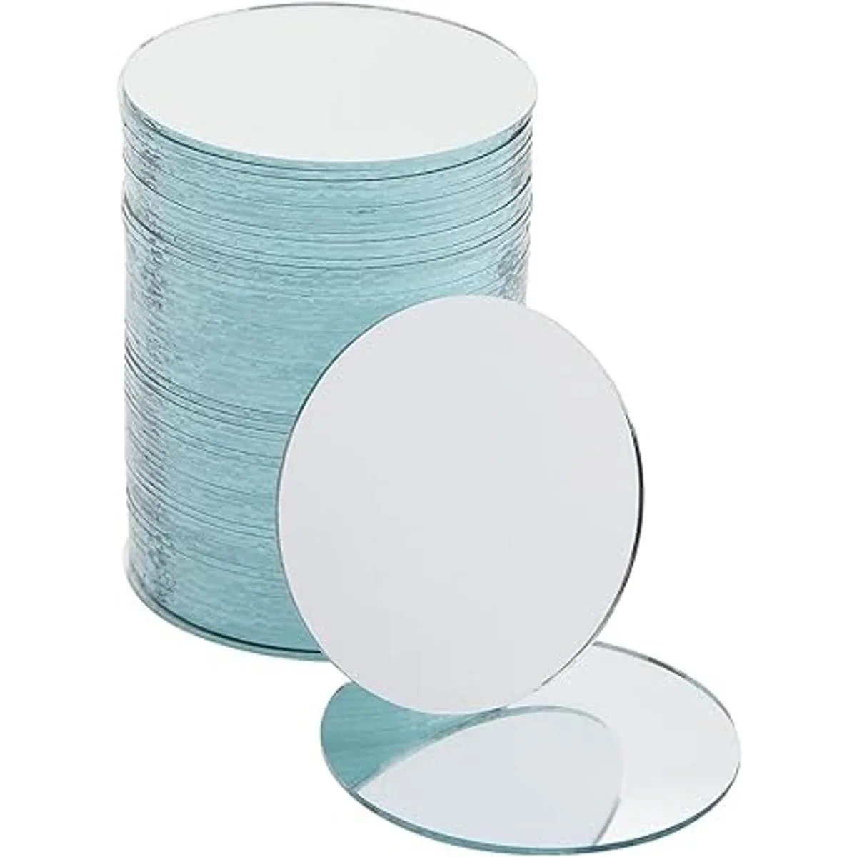 Juvale Azulejos de espejo circular de 2 pulgadas_6