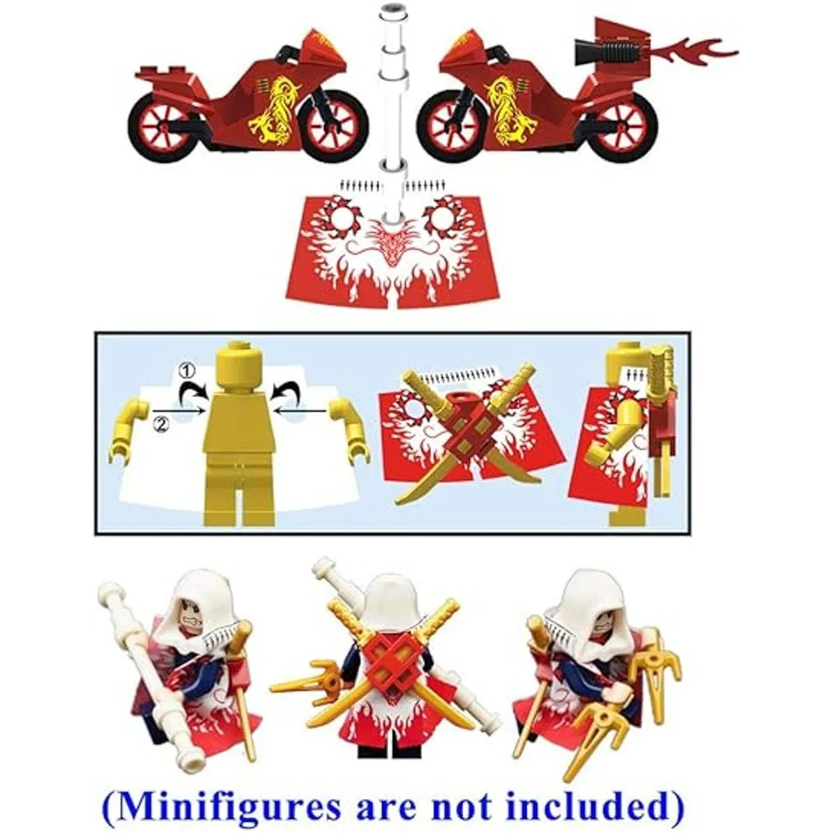 Paquete de armas 225 accesorios juego de armas_6