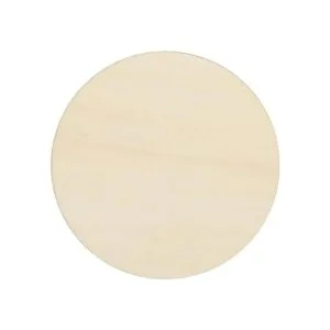 Juvale Paquete de 36 círculos de madera sin terminar para_7