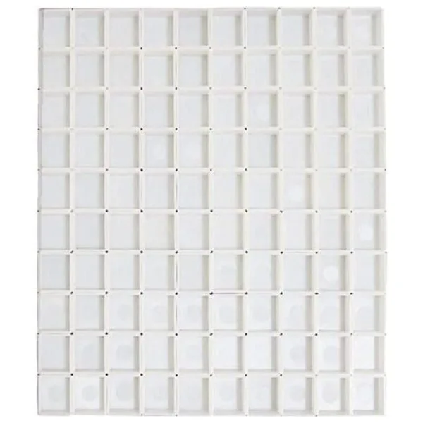 FCLUB Paleta de pintura de plástico blanco para acuarela_1
