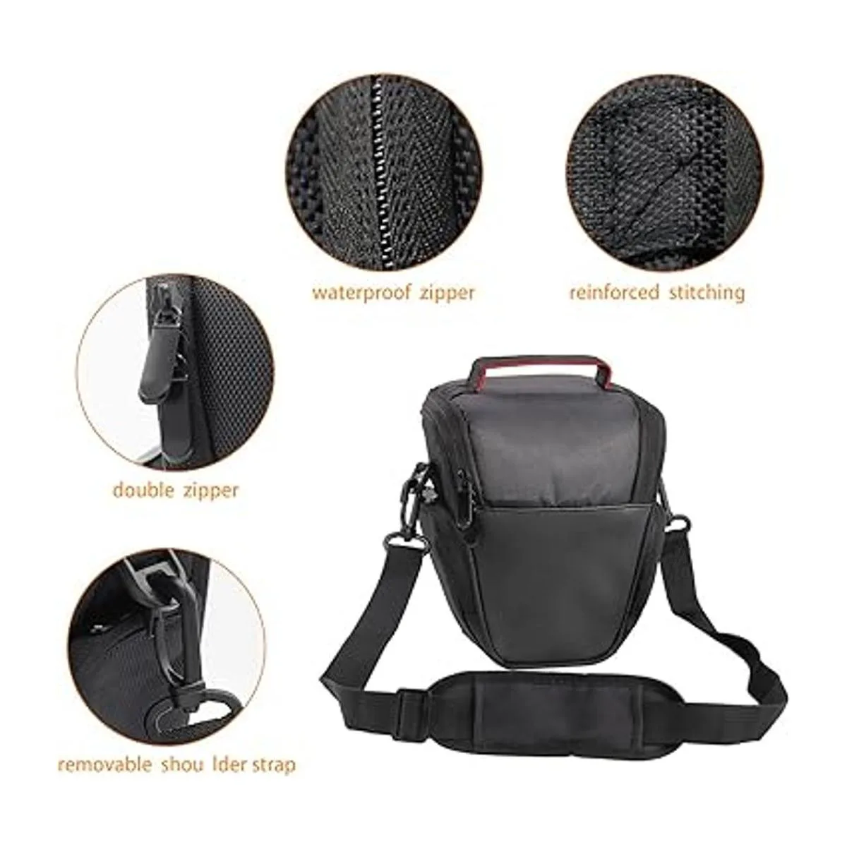 FOSOTO Funda de nailon para cámara réflex digital_3