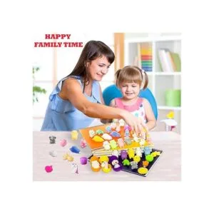 Juguetes esponjosos de animales 3 huevos sorpresa gato_6