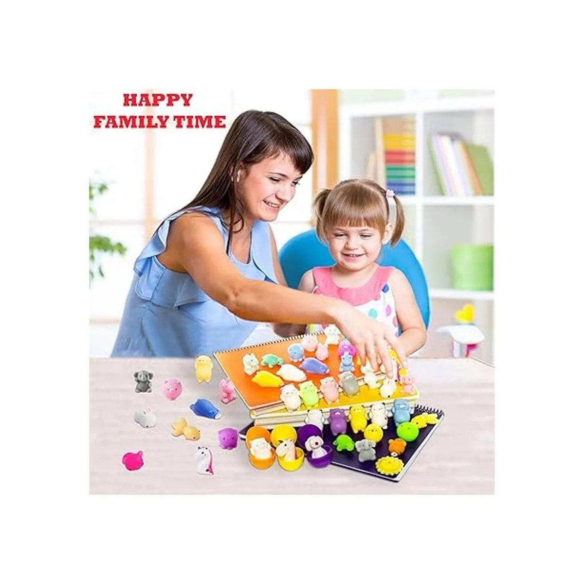 Juguetes esponjosos de animales 3 huevos sorpresa gato_6