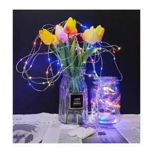 Guirnalda de luces de hadas funcionan con pilas paquete_7