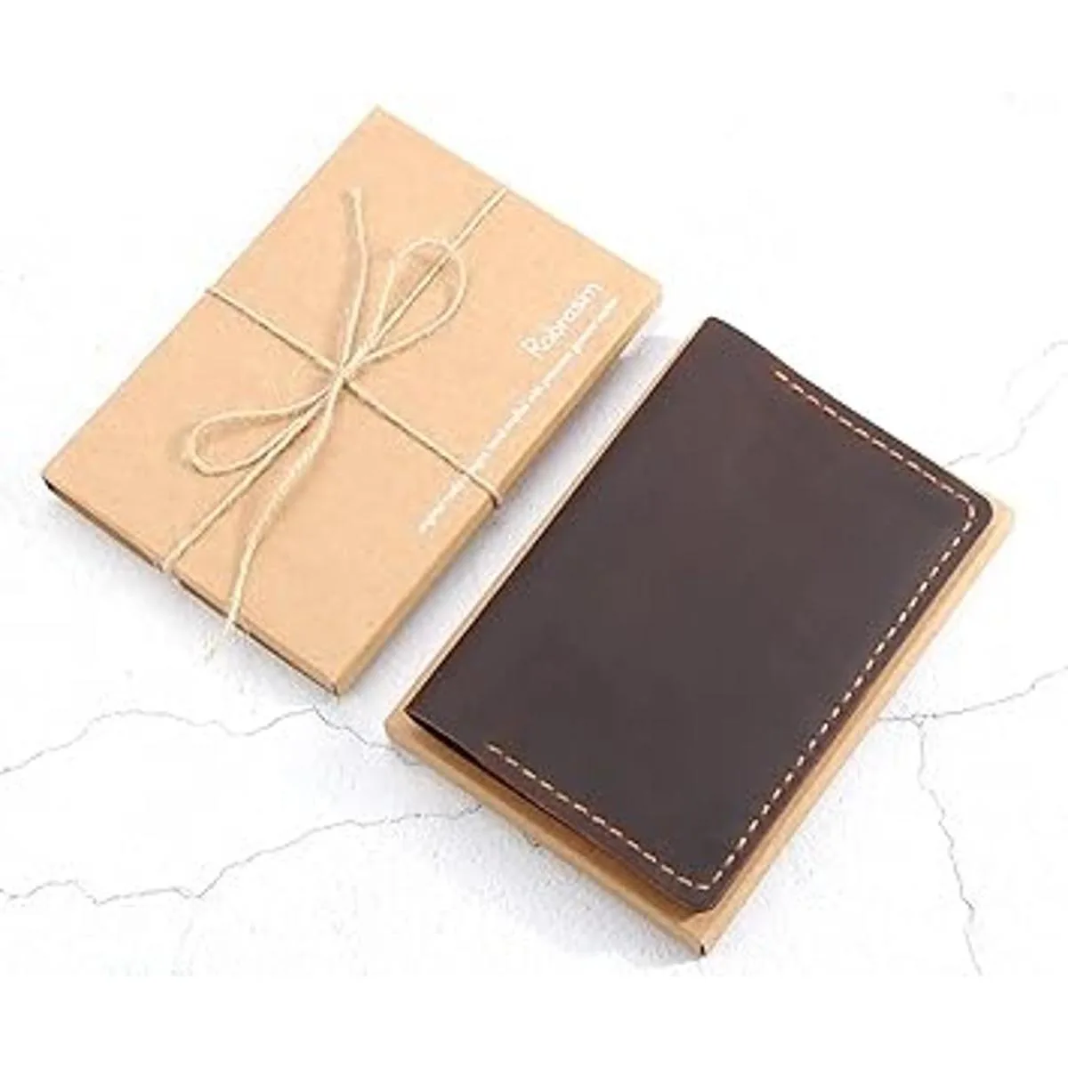 Funda de piel para cuaderno Moleskine Cahier hecha a_2