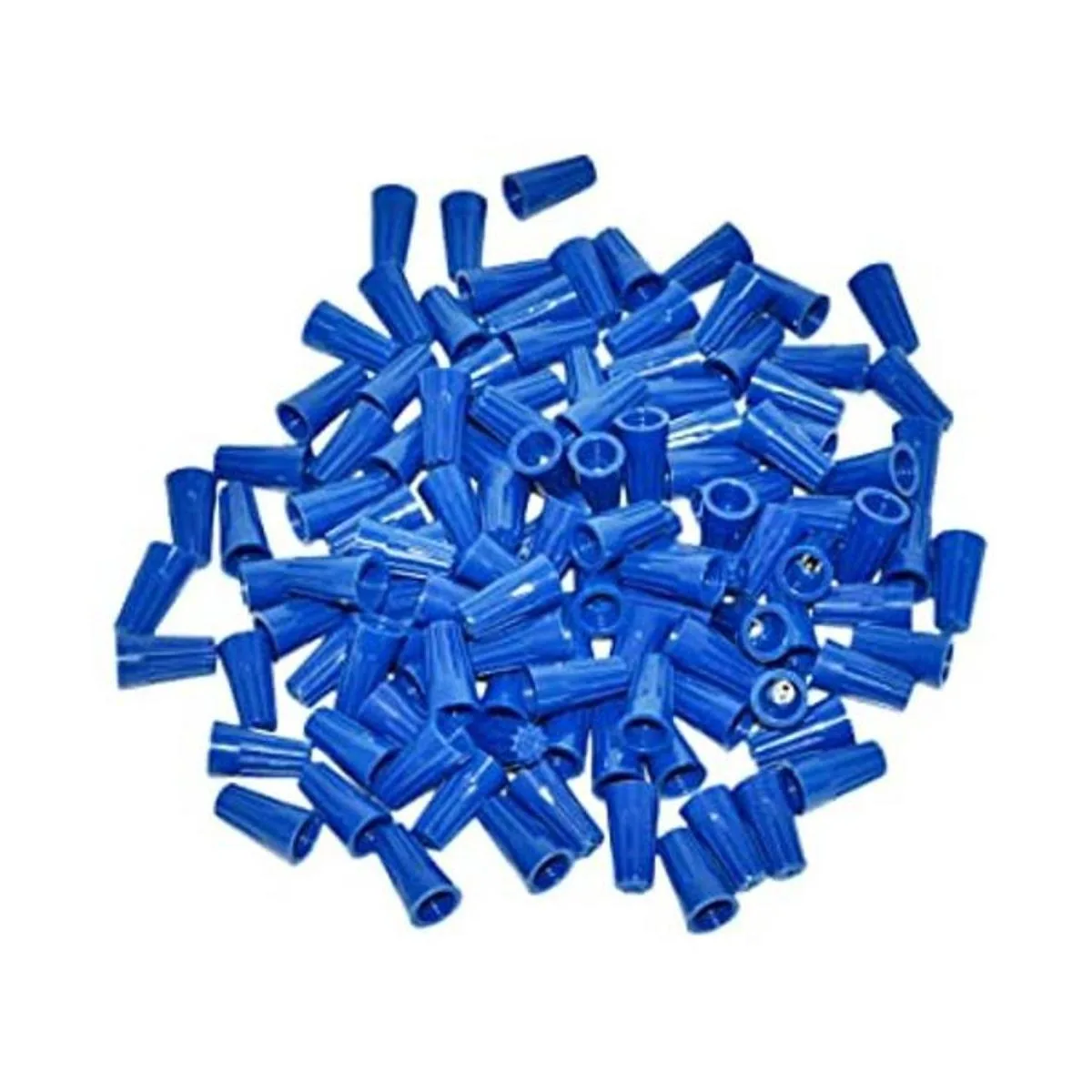 Eagles 100 conectores de alambre giratorio color azul_1