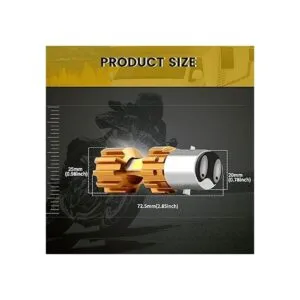 EverBrightt BA20D Lámpara de faros delanteros de_2