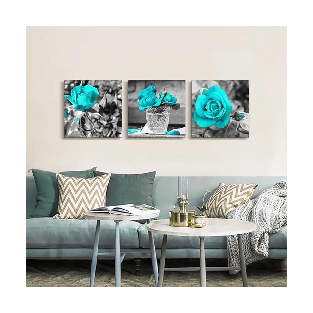 Arte de pared para dormitorio Simple Life Pinturas en_6