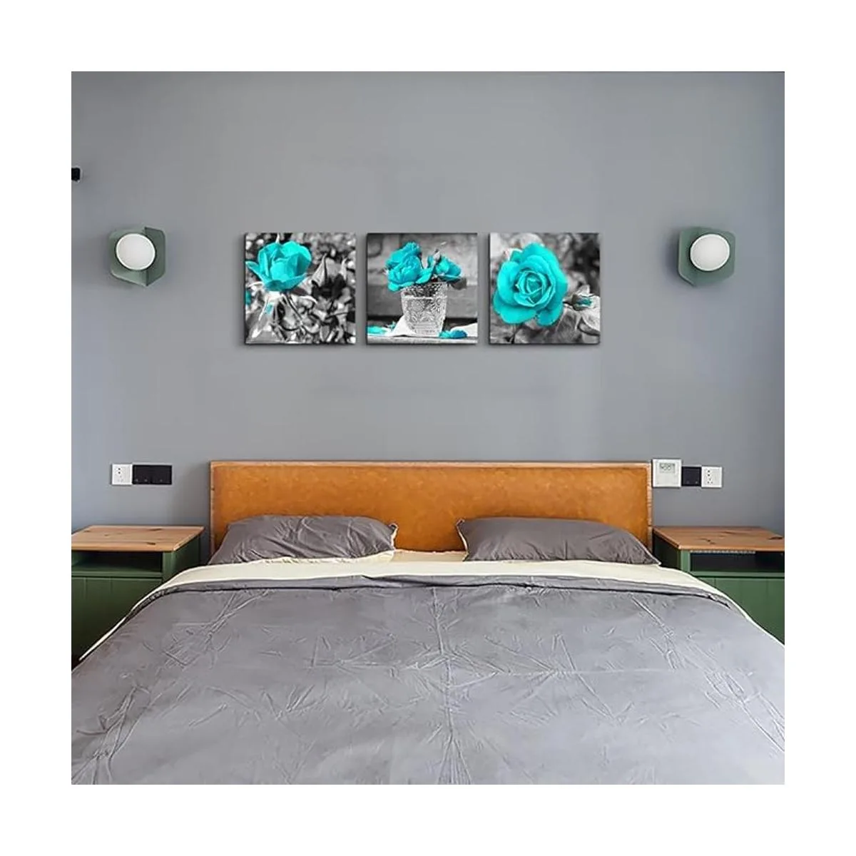 Arte de pared para dormitorio Simple Life Pinturas en_4