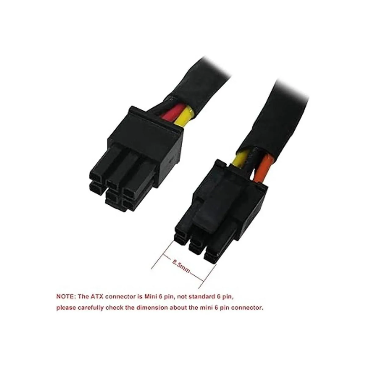 COMeap Cable de alimentación SATA de repuesto SATA SATA de_3