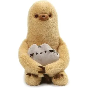 GUND Pusheen con perezoso animal de peluche juego de 2_1