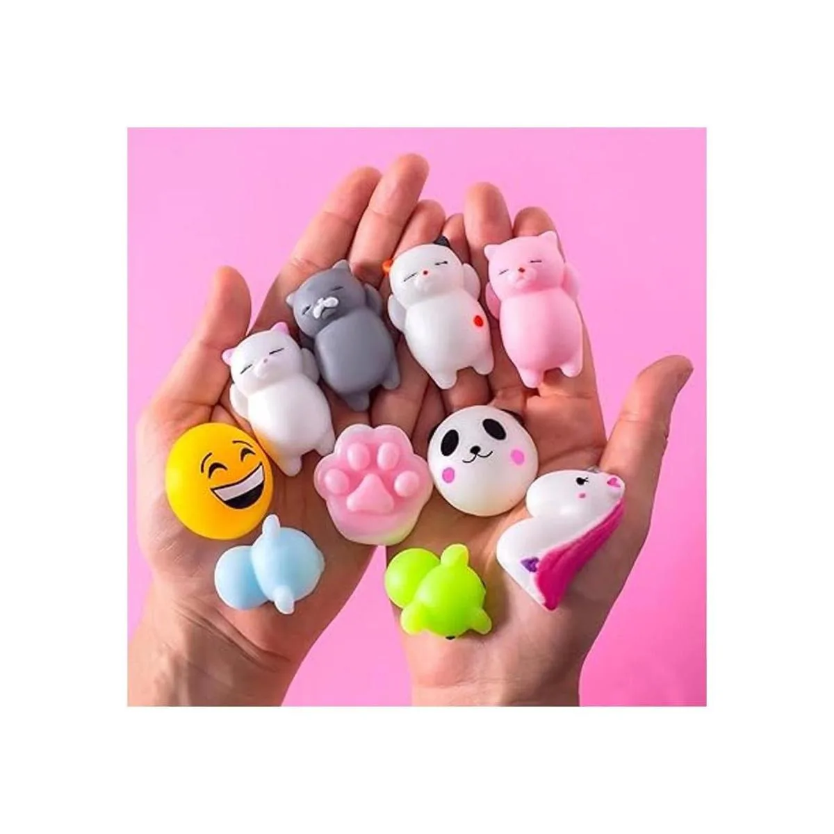 Juguetes esponjosos de animales 3 huevos sorpresa gato_4