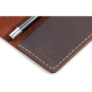 Funda de piel para cuaderno Moleskine Cahier hecha a_4