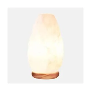 Himalayan Glow Lámpara de cristal de sal blanca luz_1