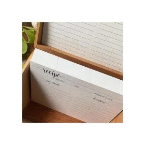 321Done Tarjetas de recetas de 4 x 6 pulgadas color_6