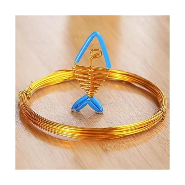 Shappy 24 rollos de alambre para manualidades de aluminio_5