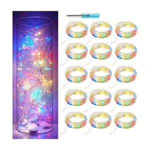 Guirnalda de luces de hadas funcionan con pilas paquete_1