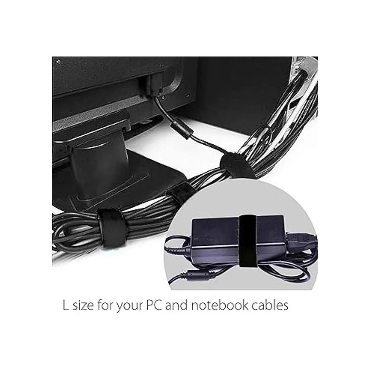 Paquete de 12 correas de cincha 12 x 1 pulgada cable de_6