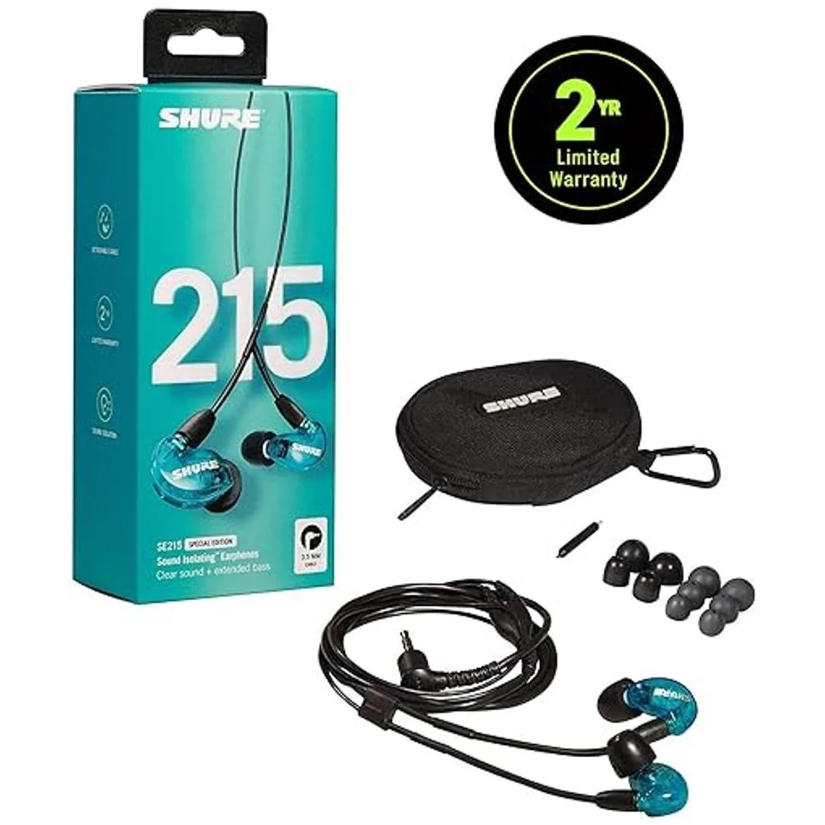 Shure SE215 PRO Auriculares con cable Auriculares_2