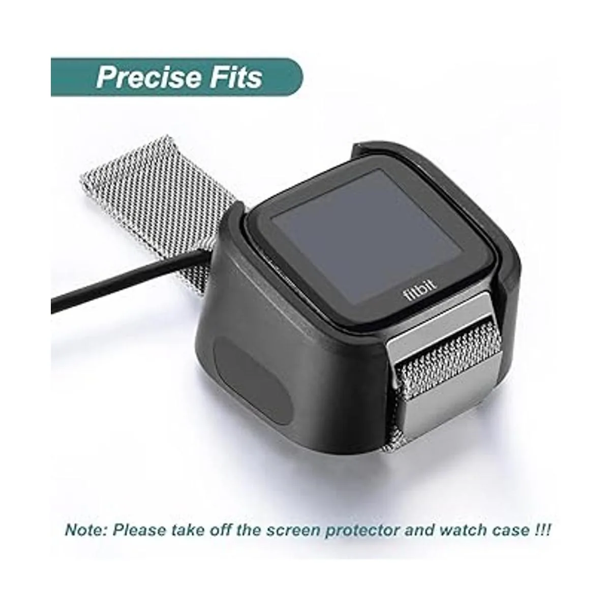 Kissmart Cargador para reloj inteligente Fitbit_3