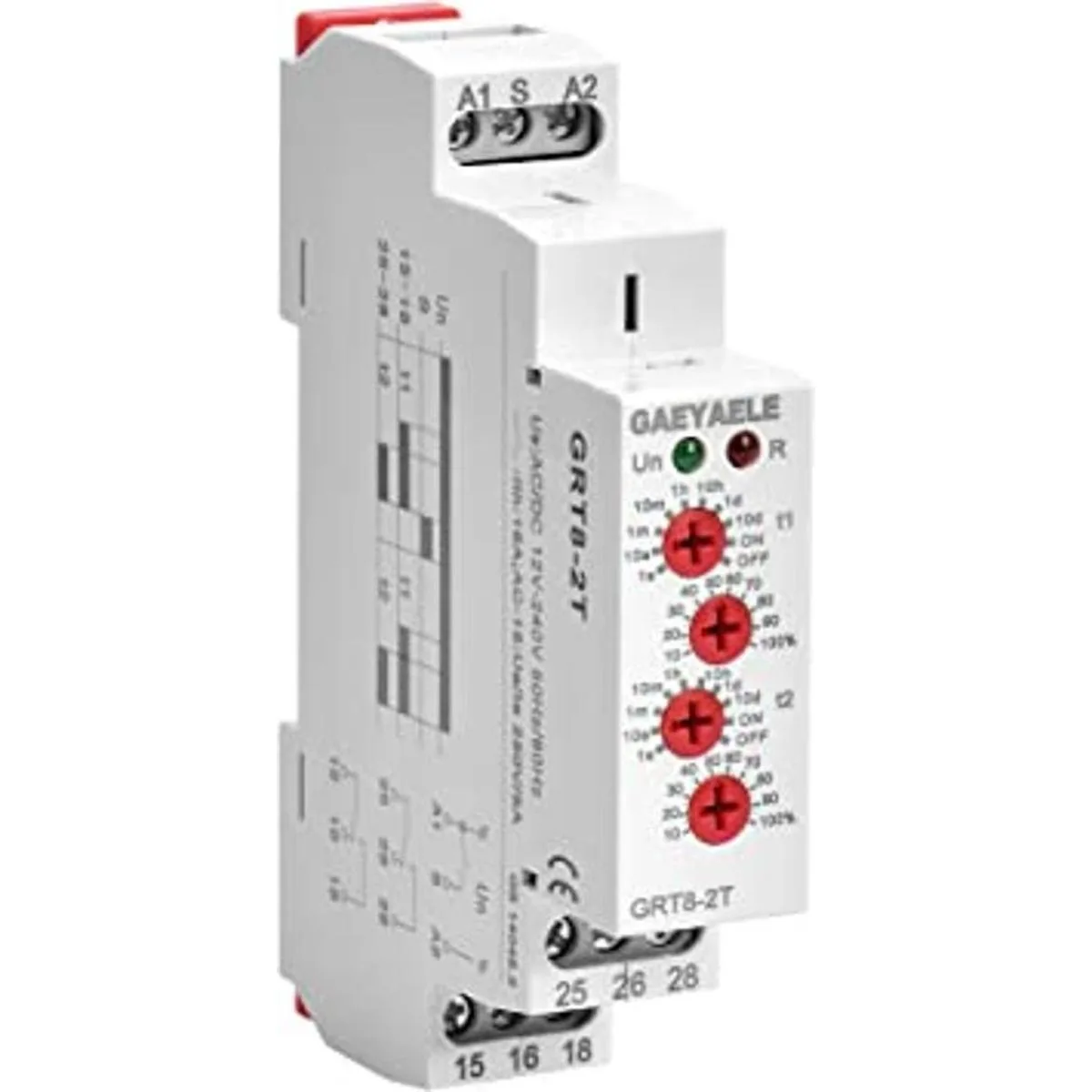 GAEYAELE GRT82T Relé de retardo doble en el temporizador_1