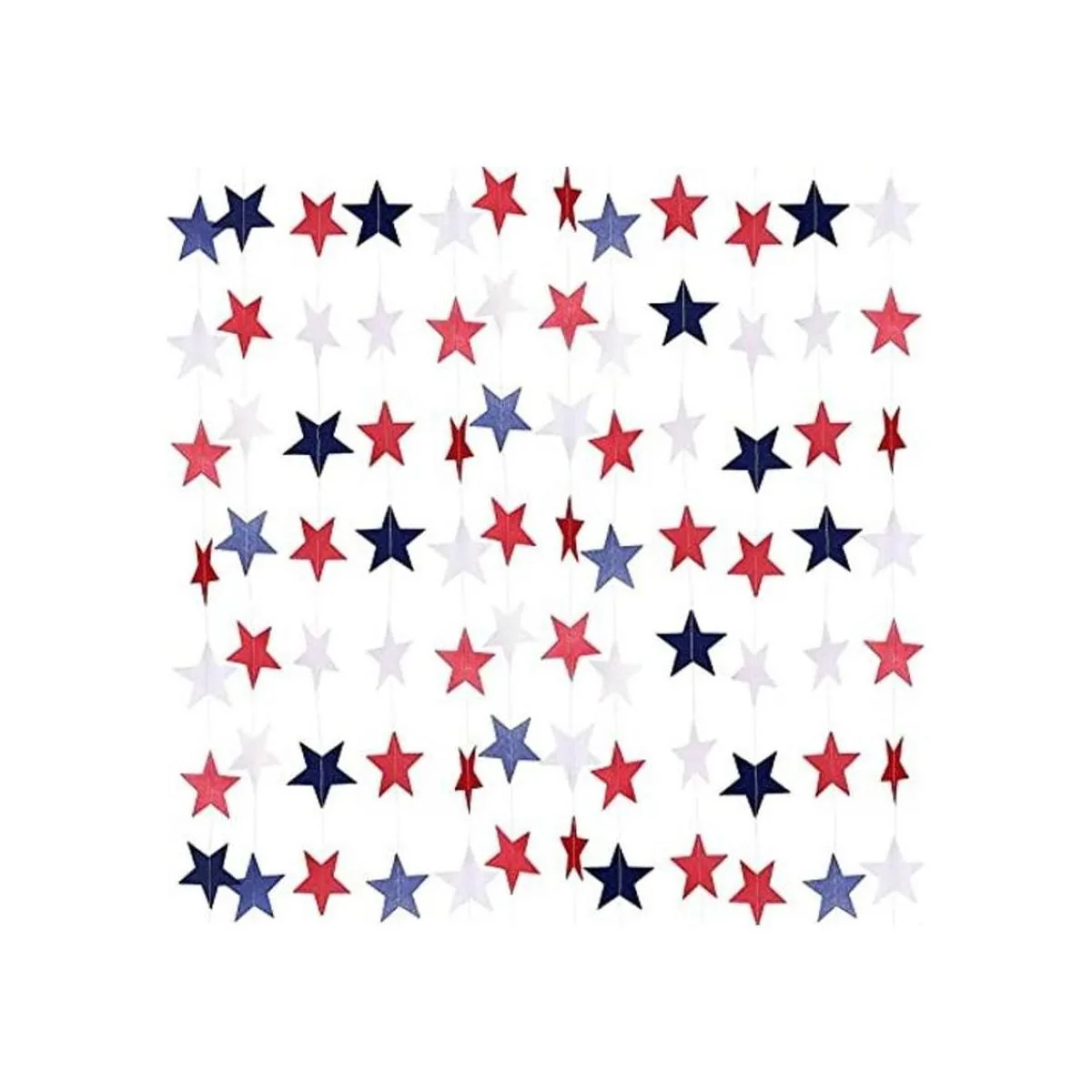 TecUnite Guirnalda de 8 hilos para 4 de julio para_1