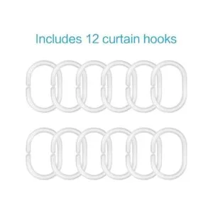 Emvency Cortina de ducha inspiradora motivacional Follow_6