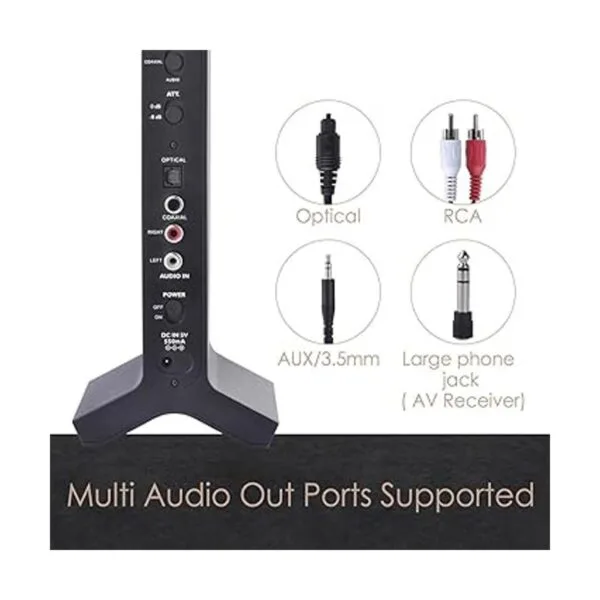 Avantree Auriculares inalámbricos HT280 para ver TV con_5