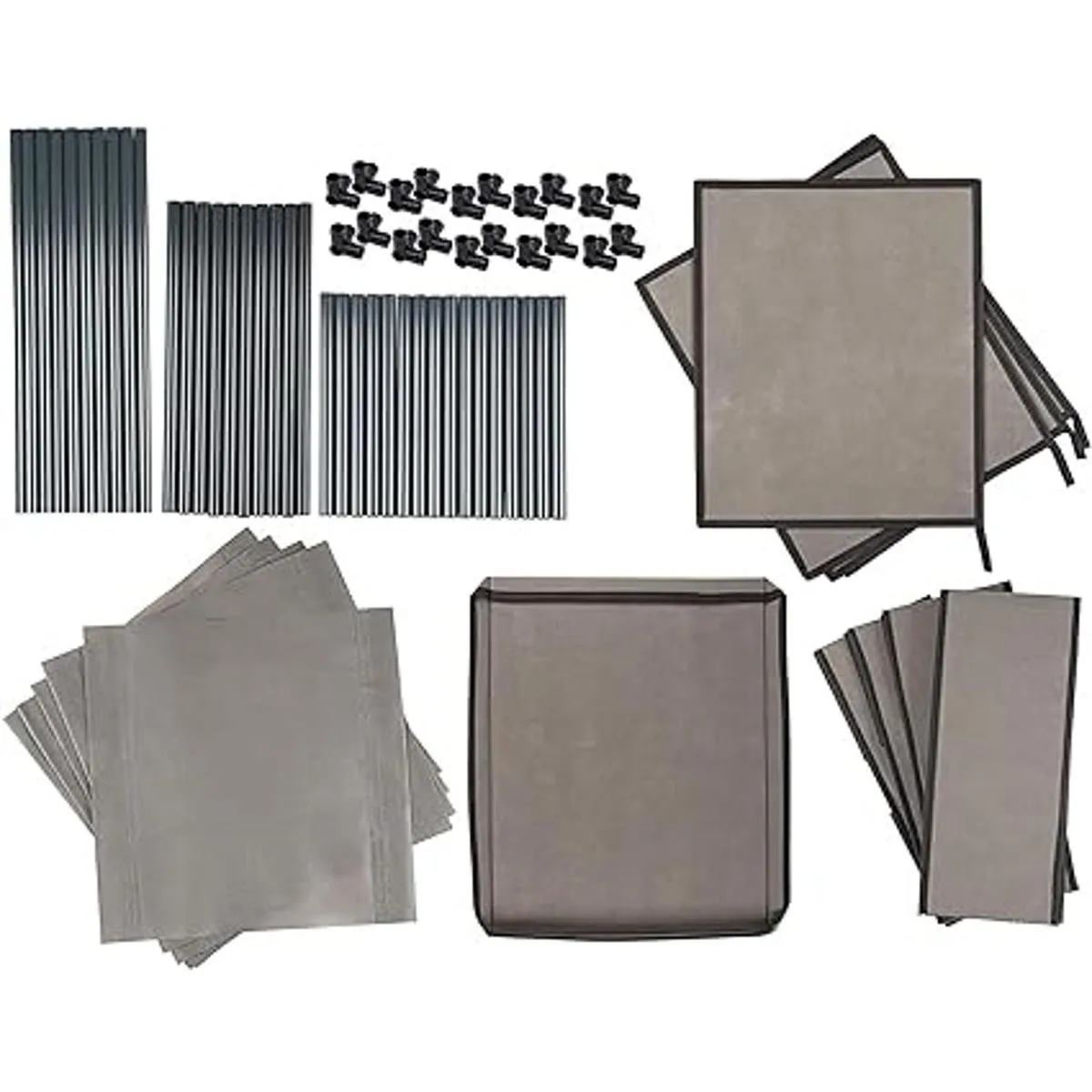 Organizador de ropa con cajones de 4 niveles cómoda de_6