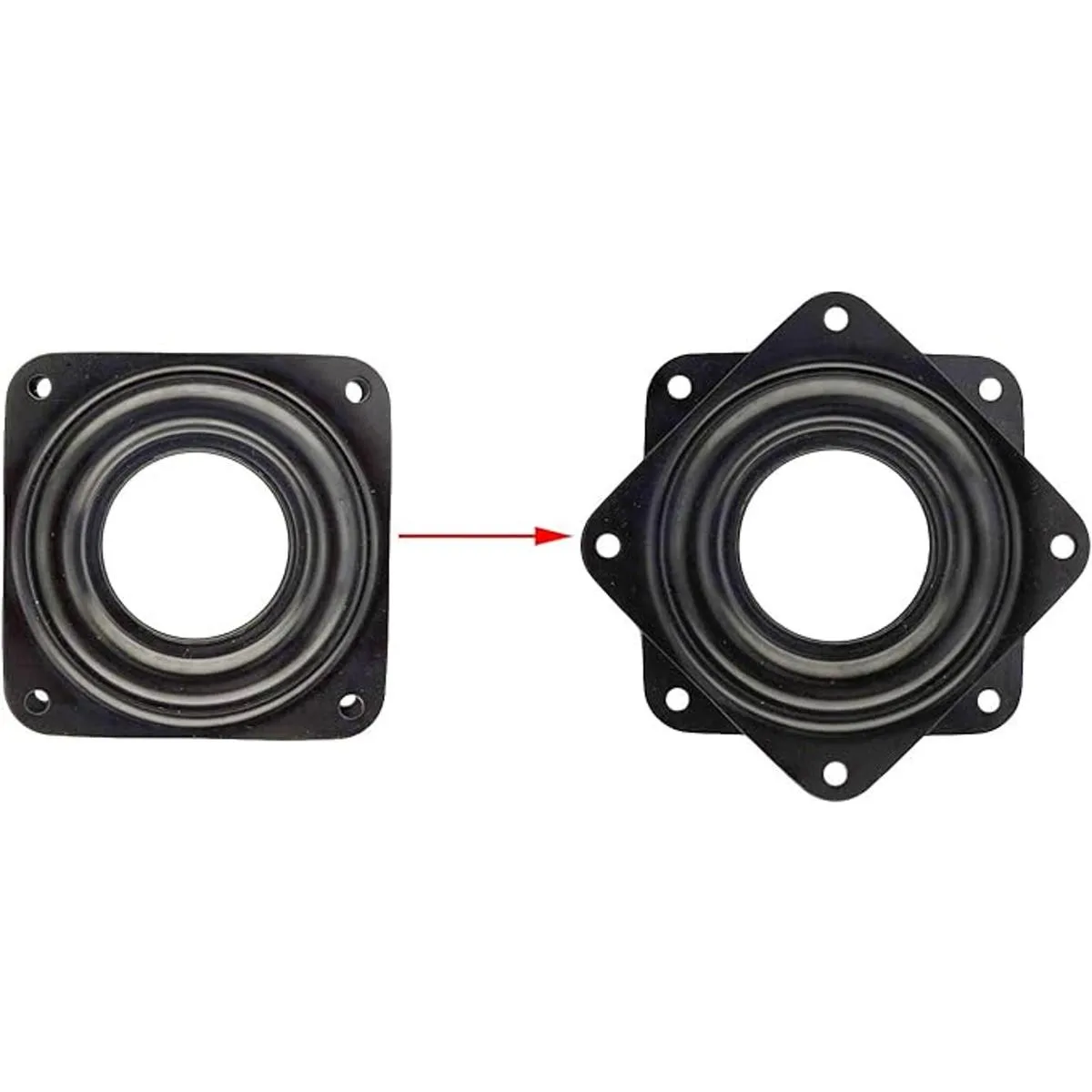 Kasteco Juego de 4 tocadiscos perezosos Susan de 28_4