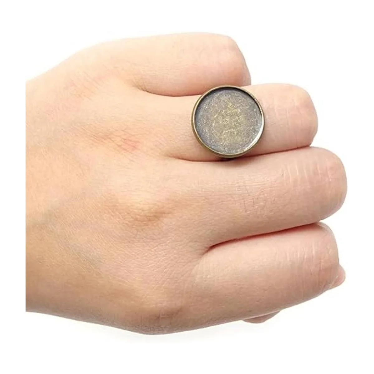 Honbay Juego de 20 anillas ajustables de 0.630 in para_6