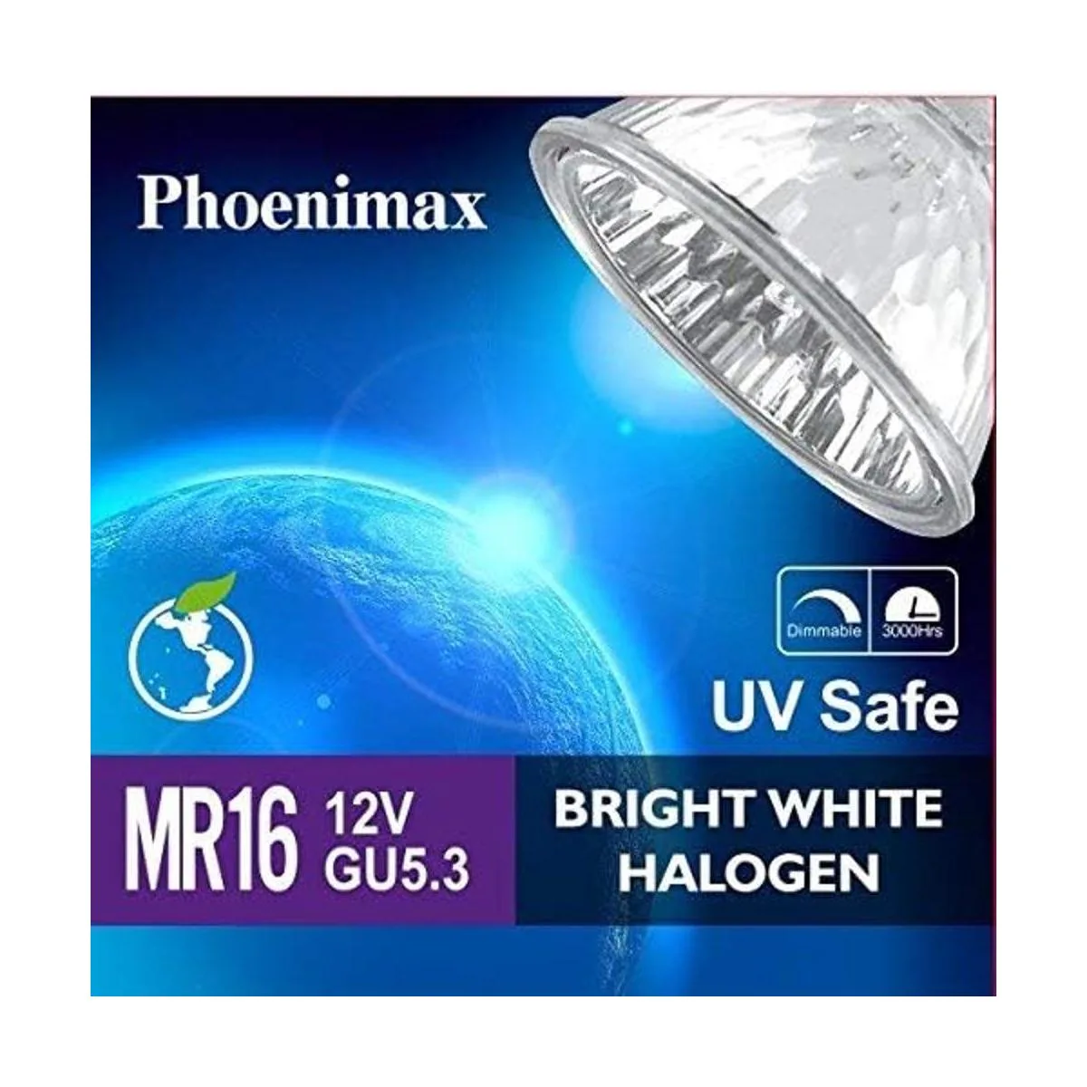 Paquete de 6 bombillas halógenas MR1612V50W GU5.3 EXN_3