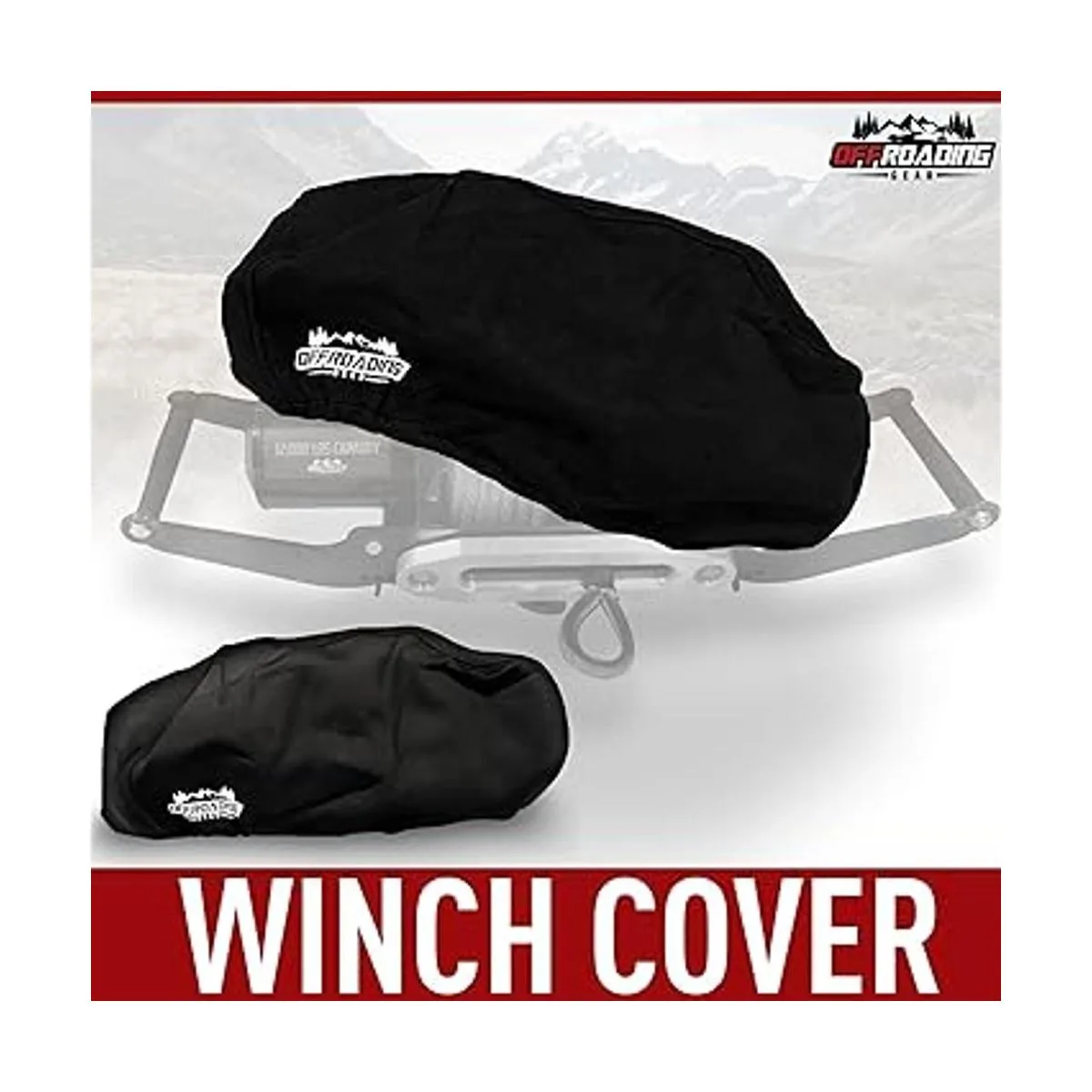 Cubierta del cabrestante cabrestante de 12000 libras_5