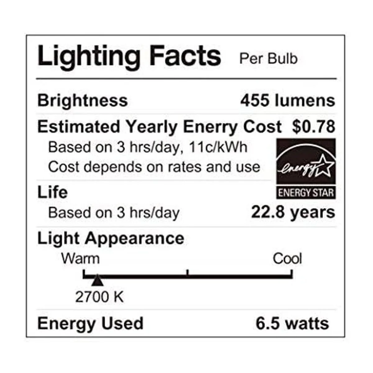 LUNO Bombilla LED regulable R20 65 W equivalente a 45_5